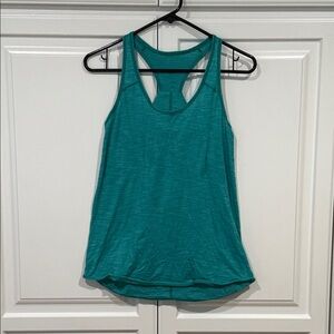 Women's Lululemon Teal Racerback Tank Top